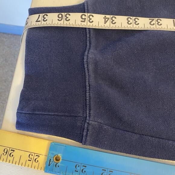 Nike Men Sweatpants Jogger Blue Athletic Active Outdoor Hiking Pants Y2K Logo XL - Picture 3 of 11